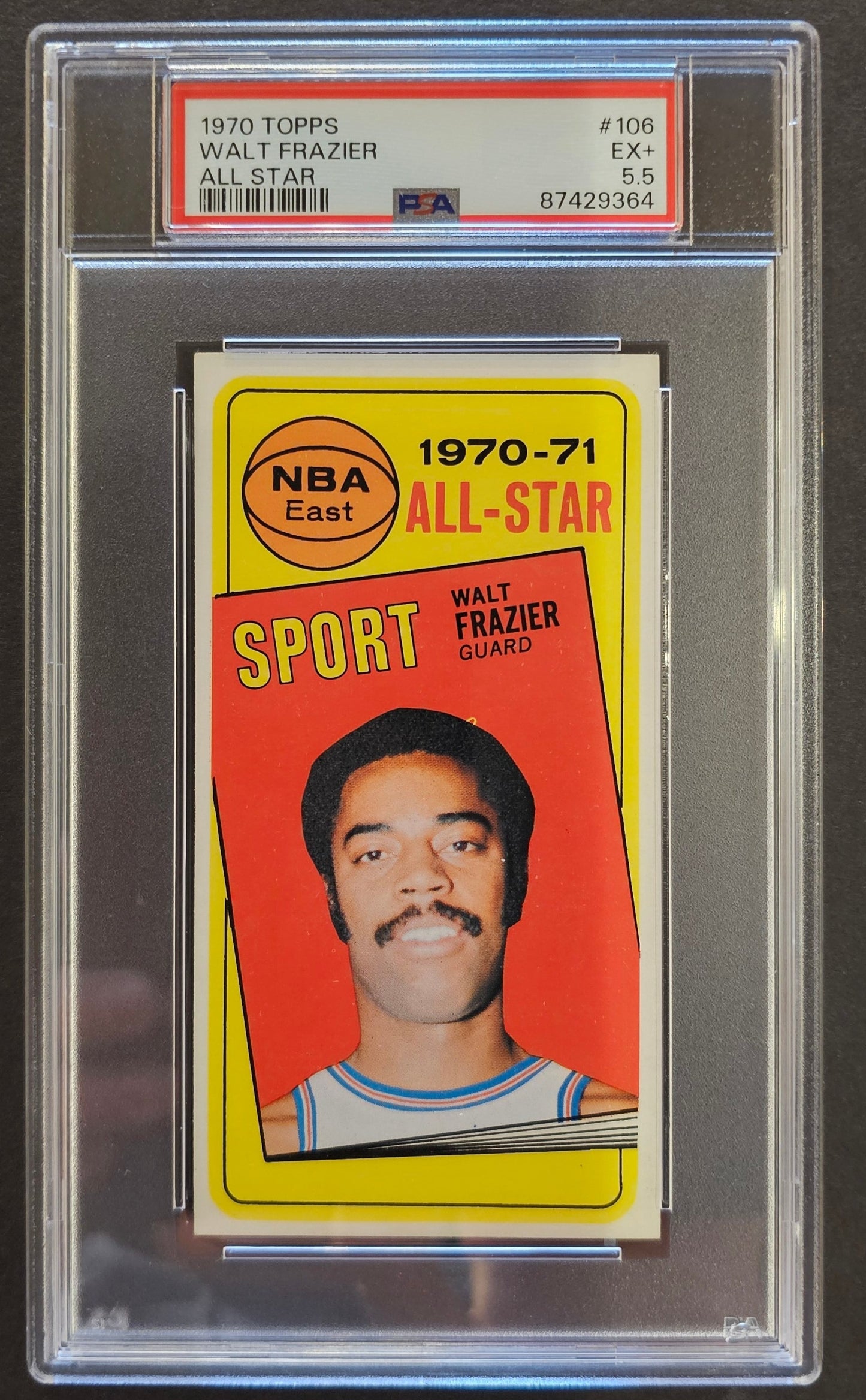 Walt Frazier #106 All Star Graded PSA 5.5 - 1970 Topps