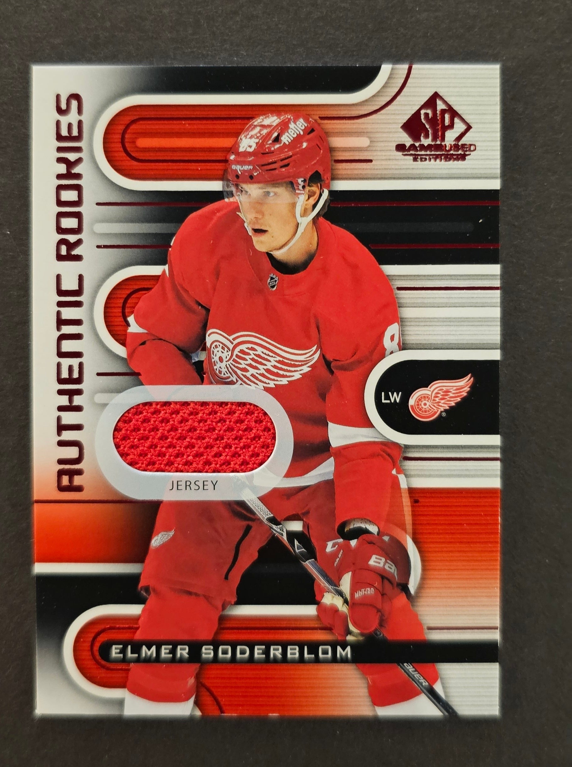 Elmer Soderblom Authentic Rookies Jersey - 2022/23 SP Game Used