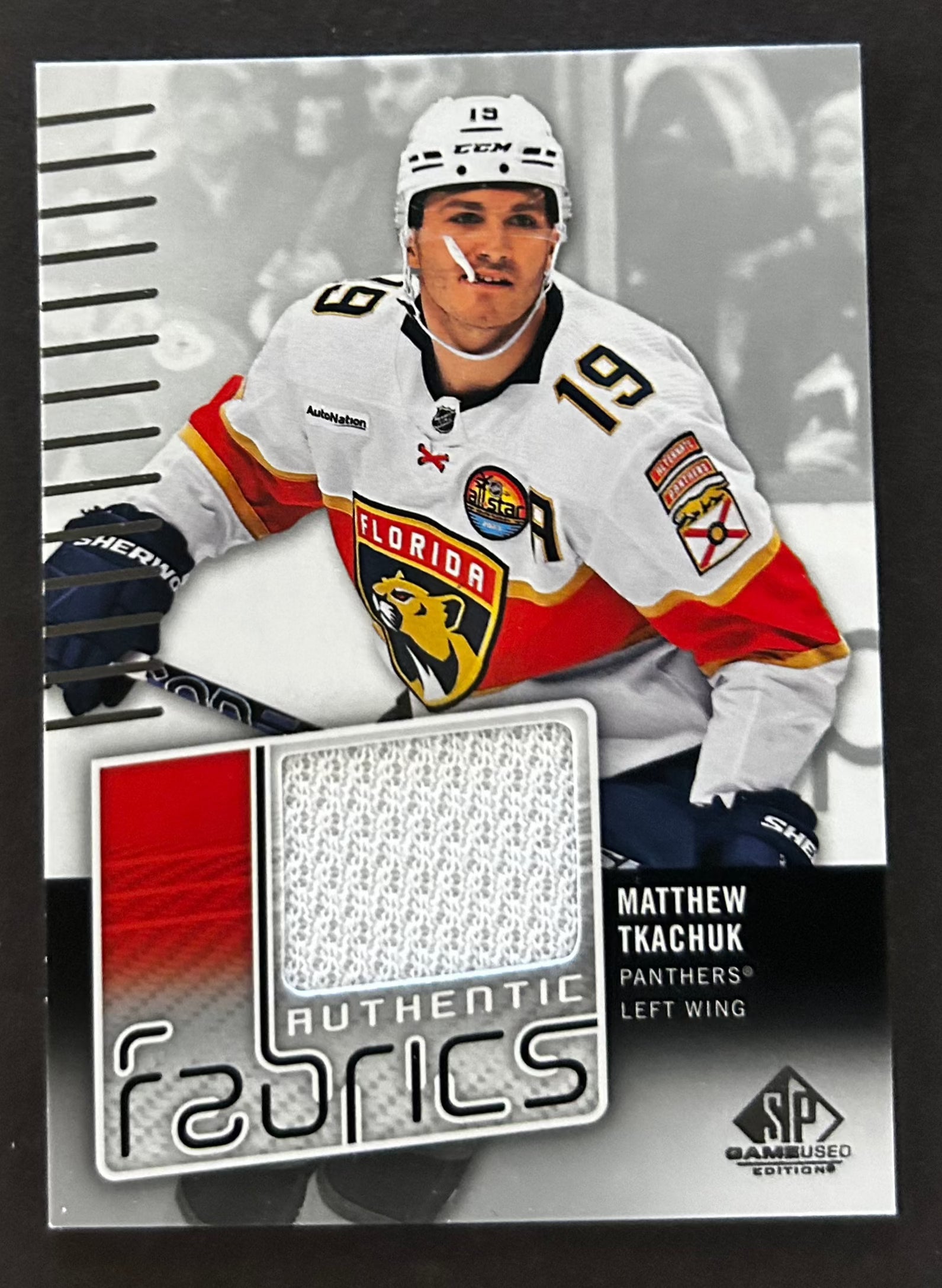 Matthew Tkachuk Authentic Fabrics Jersey - 2022/23 SP Game Used