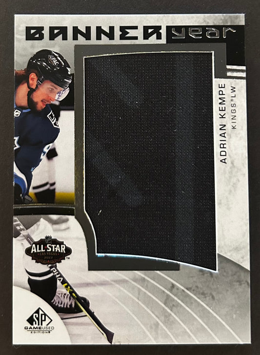 Adrian Kempe All Star Banner Year - 2022/23 SP Game Used