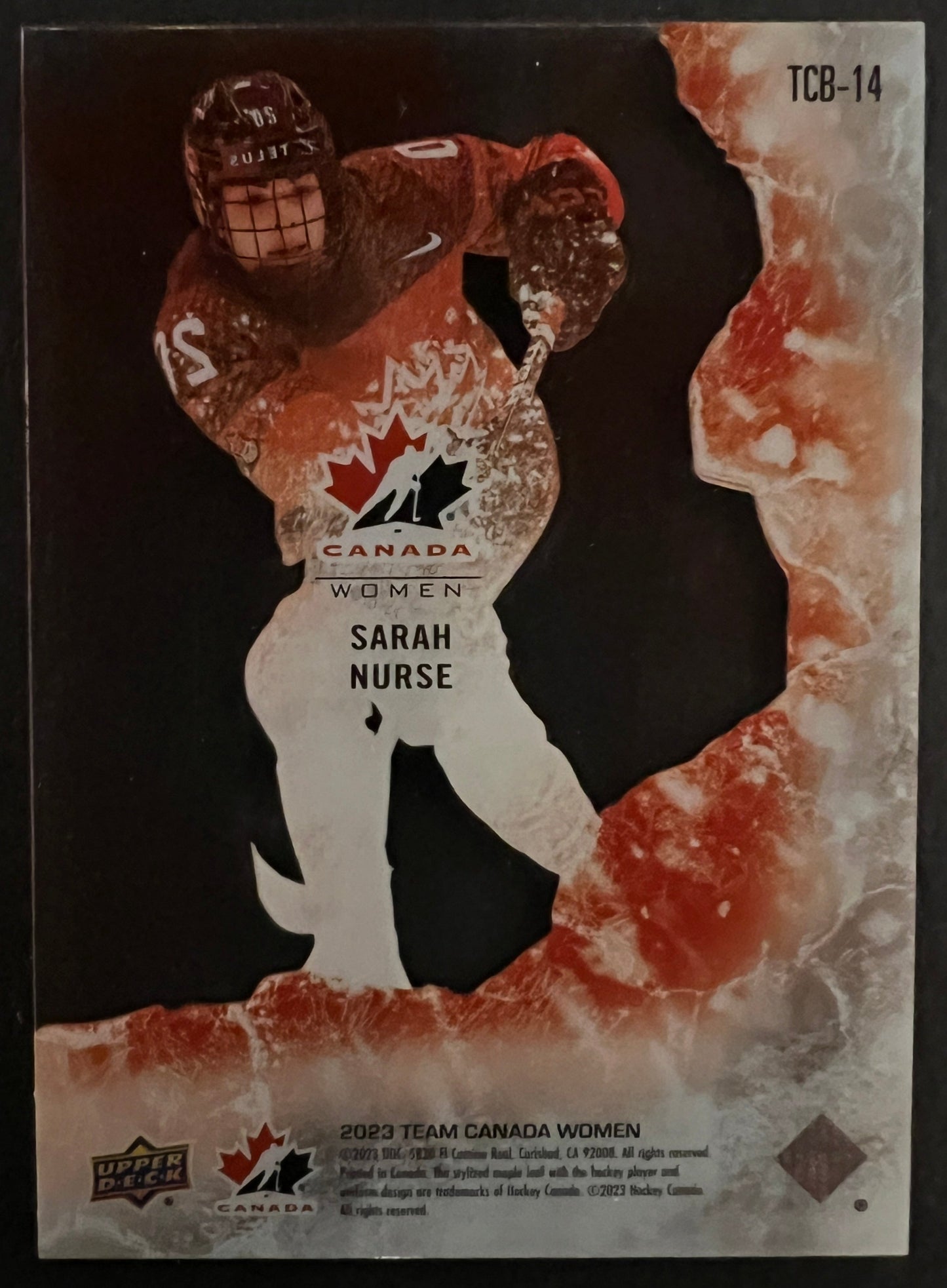 Sarah Nurse Team Canada Breakouts Acetate /100 - 2023 Team Canada