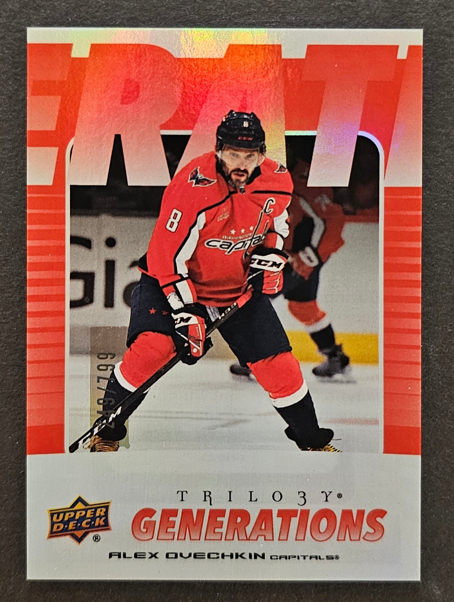 Alex Ovechkin Generations Red /799 - 2023/24 Trilogy