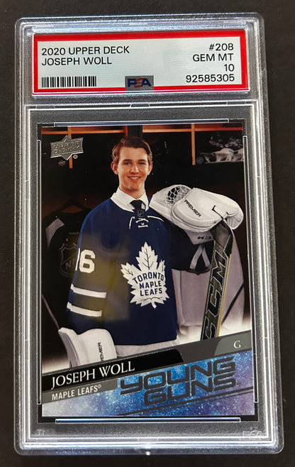 Joseph Woll Young Guns #208 - PSA 10 - 2020/21 Series 1 