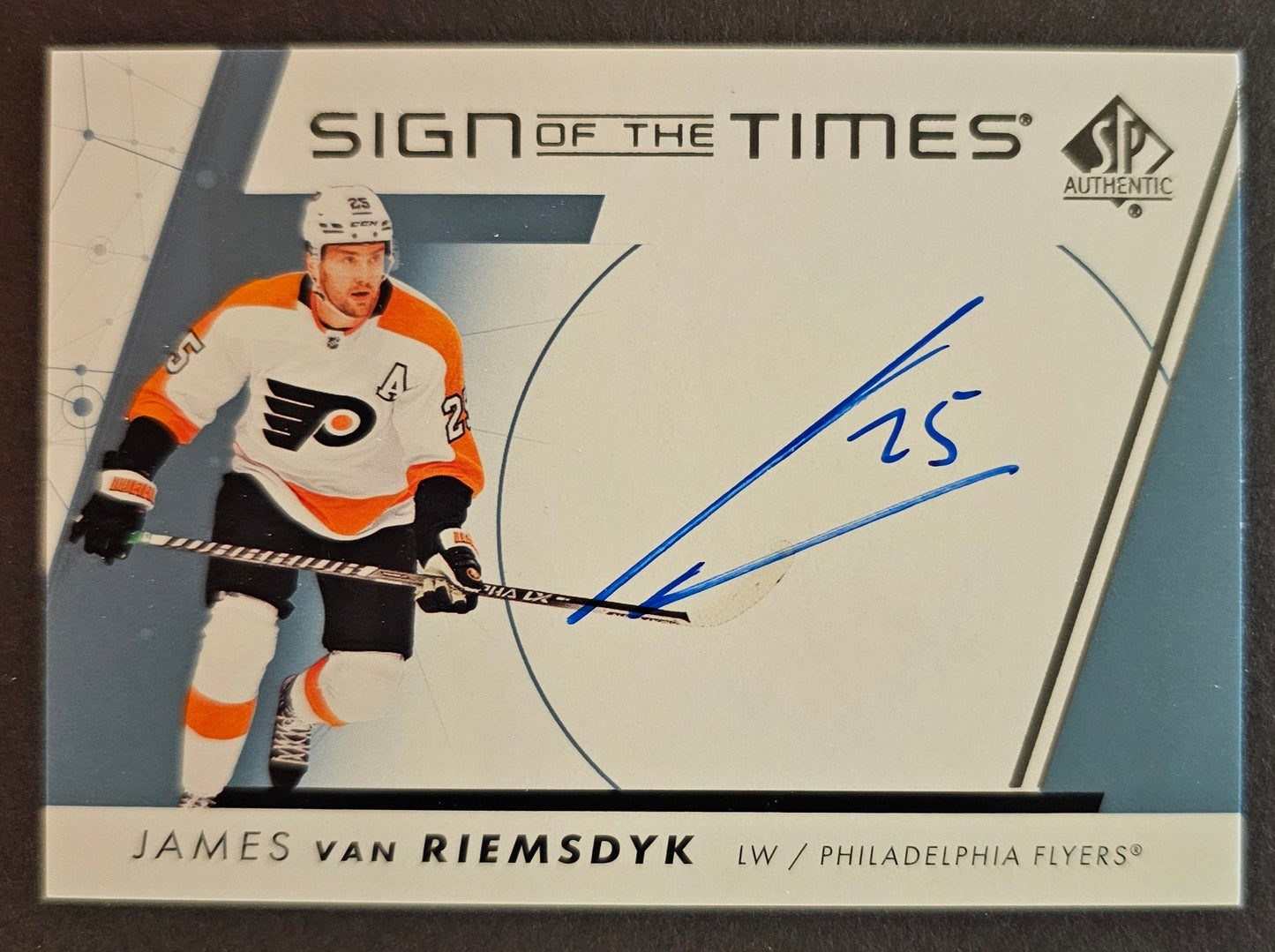 James van Riemsdyk Sign Of The Times Auto - 2022/23 SP Authentic