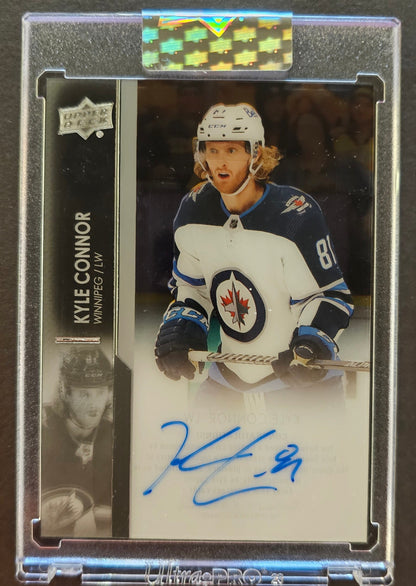 Kyle Connor Clear Cut Auto - 2021/22 Clear Cut