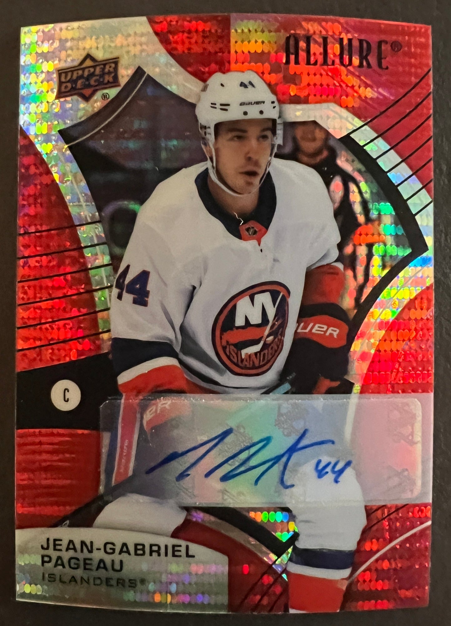 Jean-Gabriel Pageau Red Rainbow Auto - 2021/22 Allure