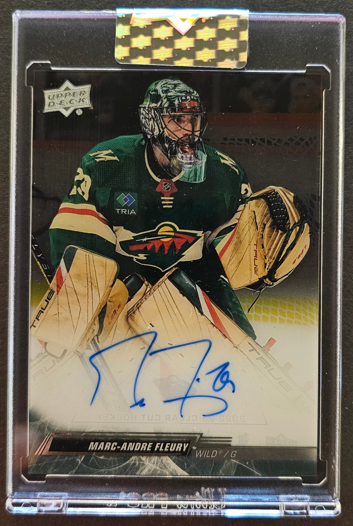 Marc-Andre Fleury Clear Cut Auto - 2022/23 Clear Cut