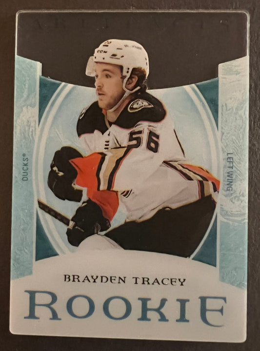 Brayden Tracey Artifacts Rookie Plexi - 2022/23 Artifacts