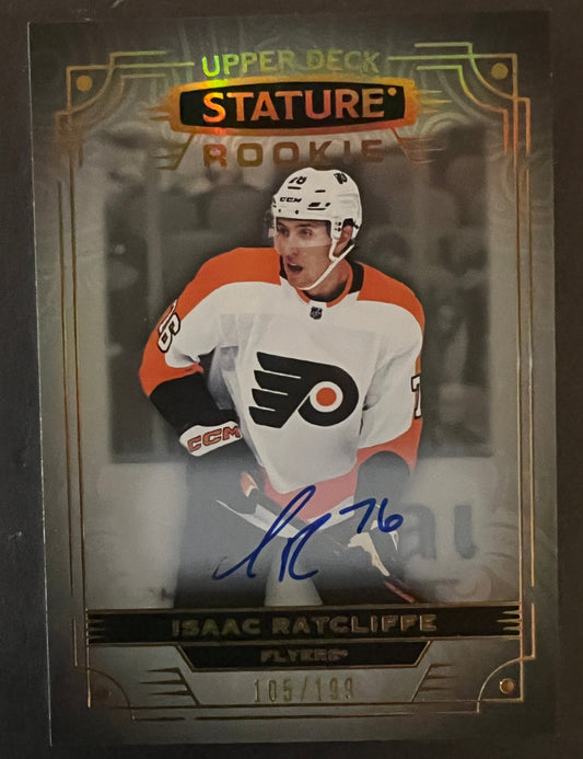 Isaac Ratcliffe Stature Rookie Auto /199 - 2022/23 Stature