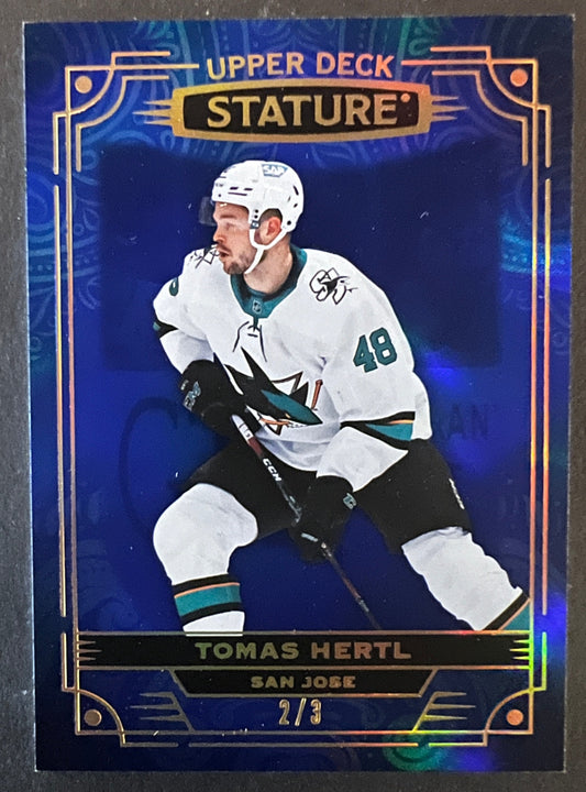 Tomas Hertl Photo Variant Blue /3 - 2022/23 Stature