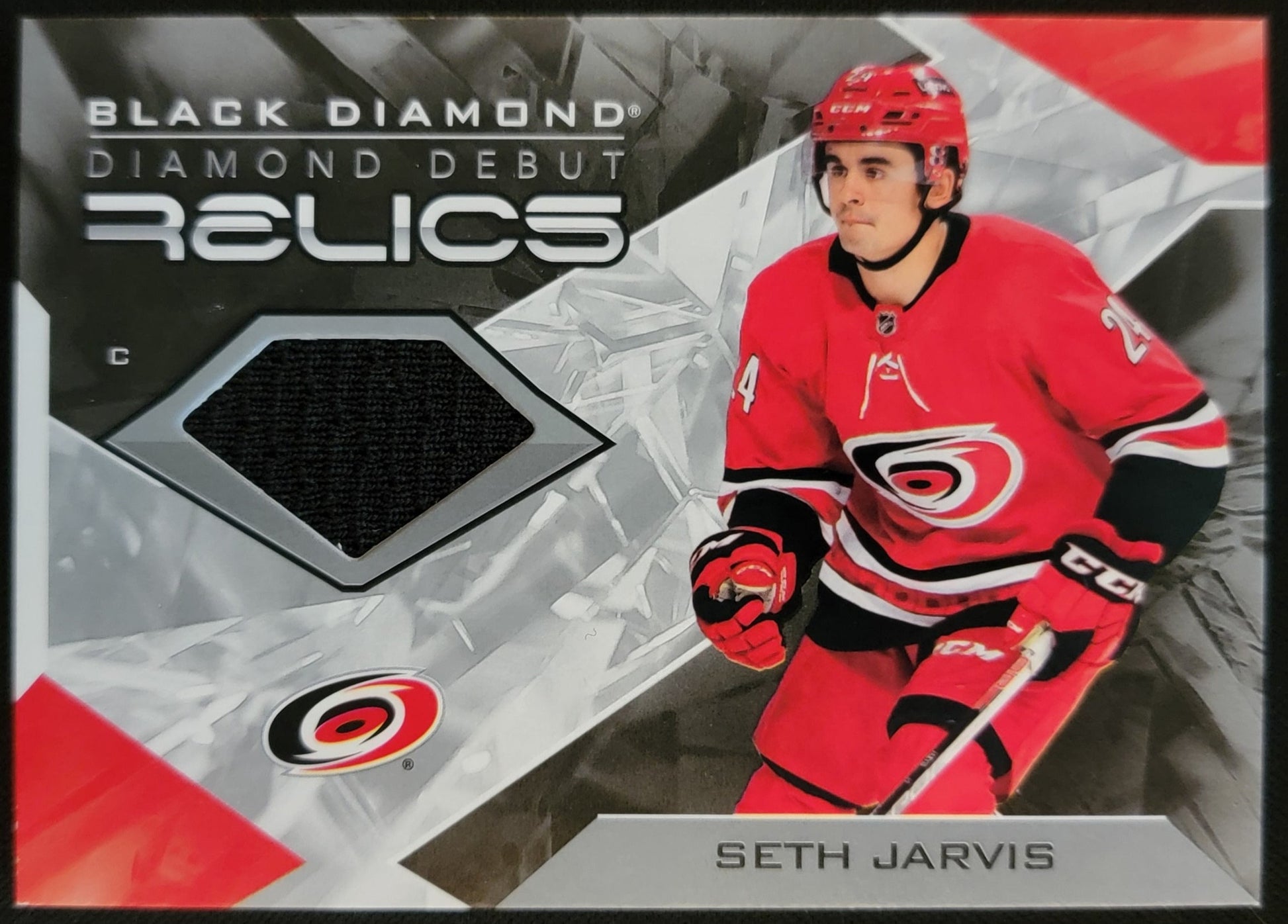 seth jarvis rookie patch card for sale