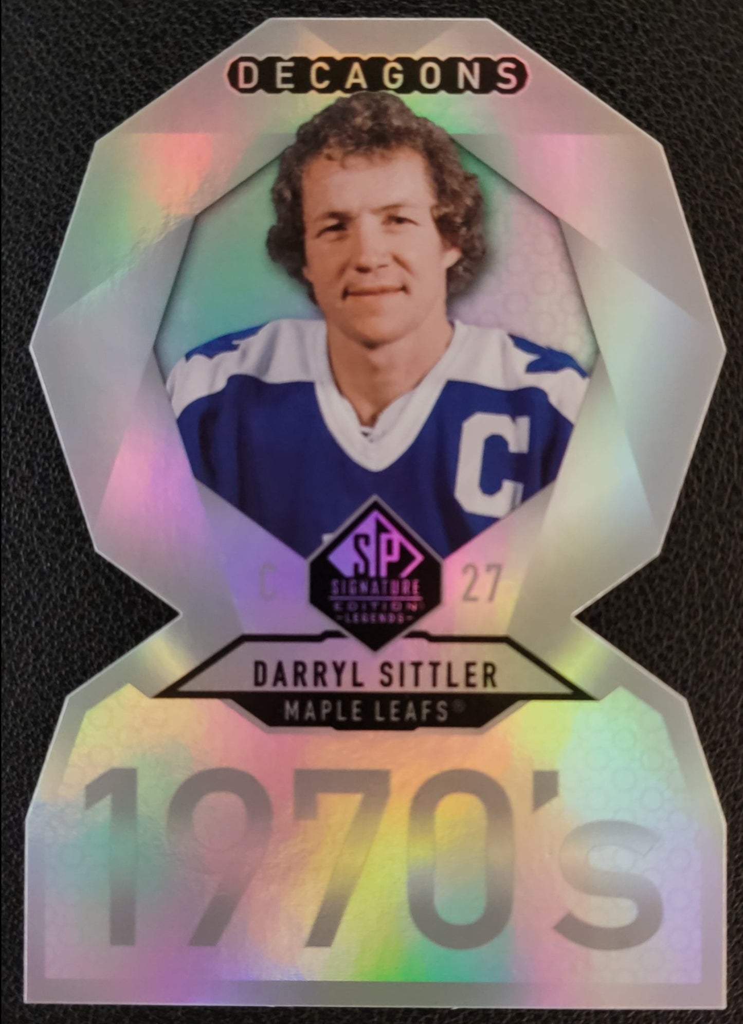 Darryl Sittler Decagons Maple Leafs 1970's - 2020/21 SP Signature Edition Legends