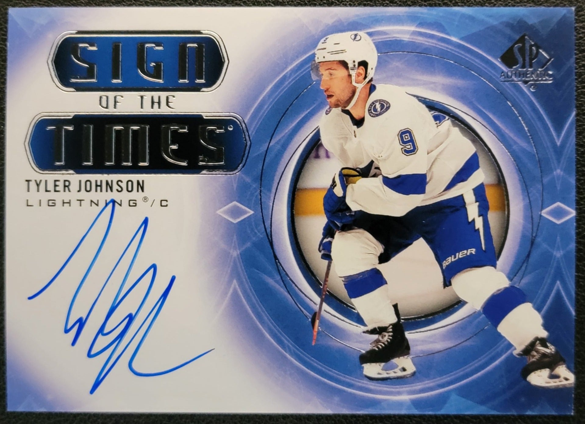 Tyler Johnson Sign Of The Times Auto - 2020/21 SP Authentic