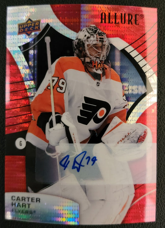 Carter Hart Red Rainbow Auto - 2021/22 Allure