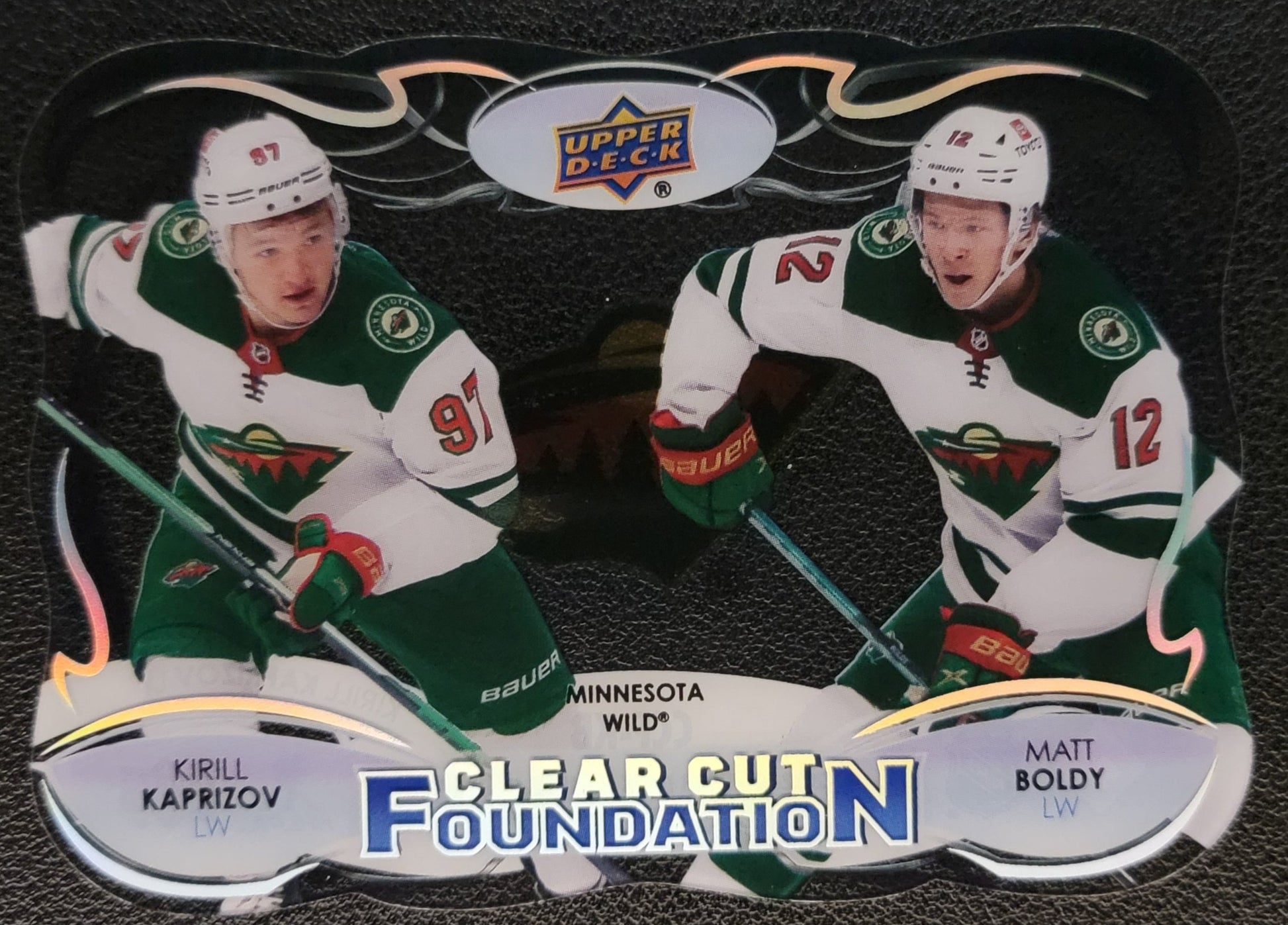 Kirill Kaprizov & Matt Boldy Clear Cut Foundation - 2022/23 Series 1