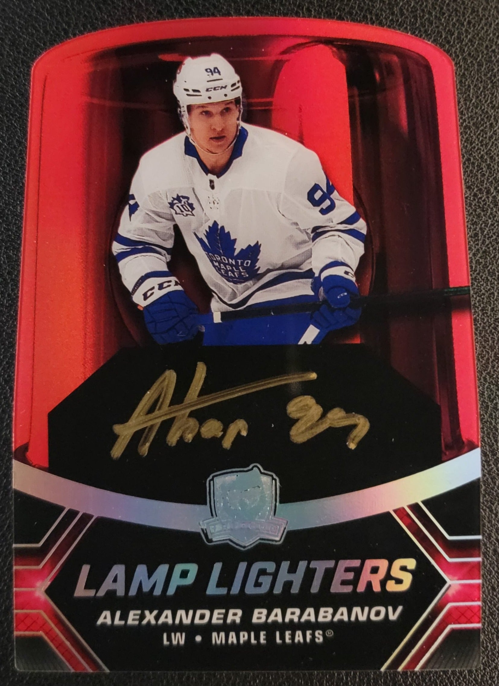 Alexander Barabanov Lamp Lighters Autograph - 2020/21 The Cup