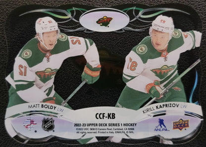 Kirill Kaprizov & Matt Boldy Clear Cut Foundation - 2022/23 Series 1