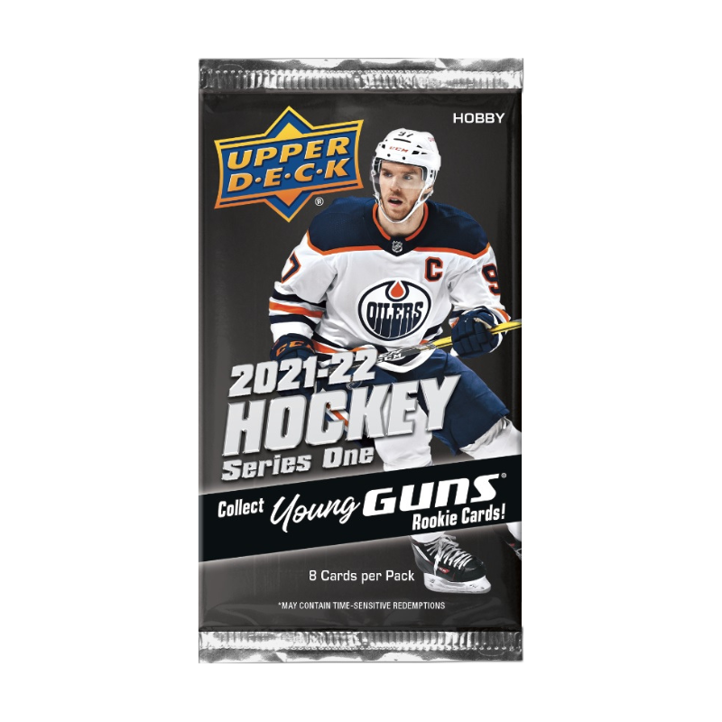 2021/22 UPPER DECK SERIES ONE (1) HOCKEY HOBBY - NHL