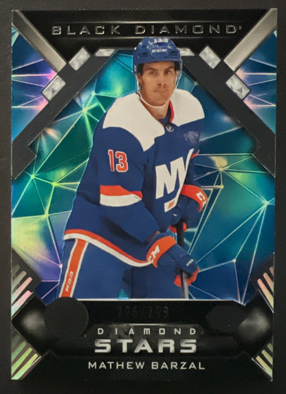 Mathew Barzal Diamond Stars /299 - 2022/23 Black Diamond