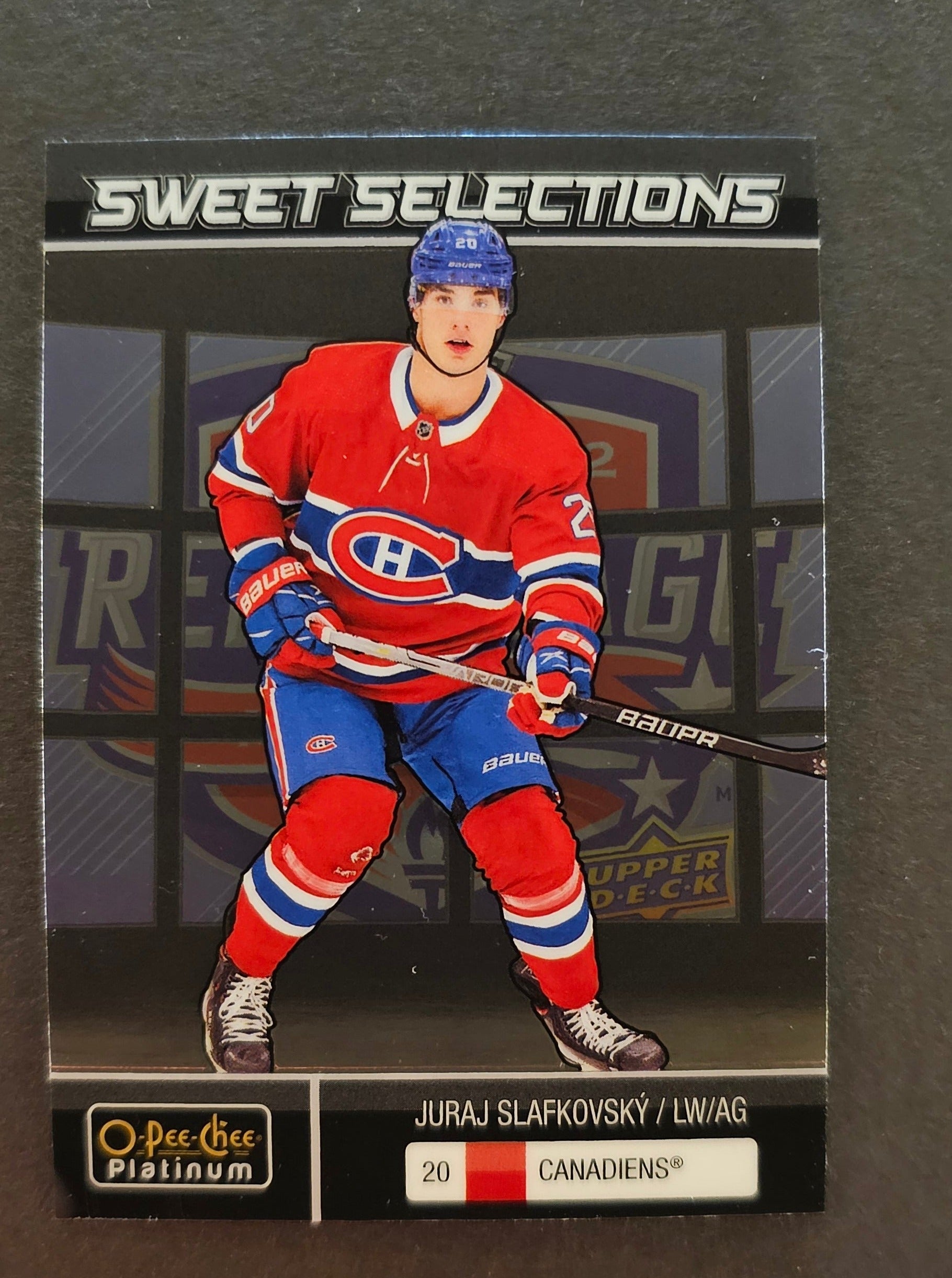 Juraj Slafkovsky Sweet Selections Rookie - 2022/23 O-Pee-Chee Platinum