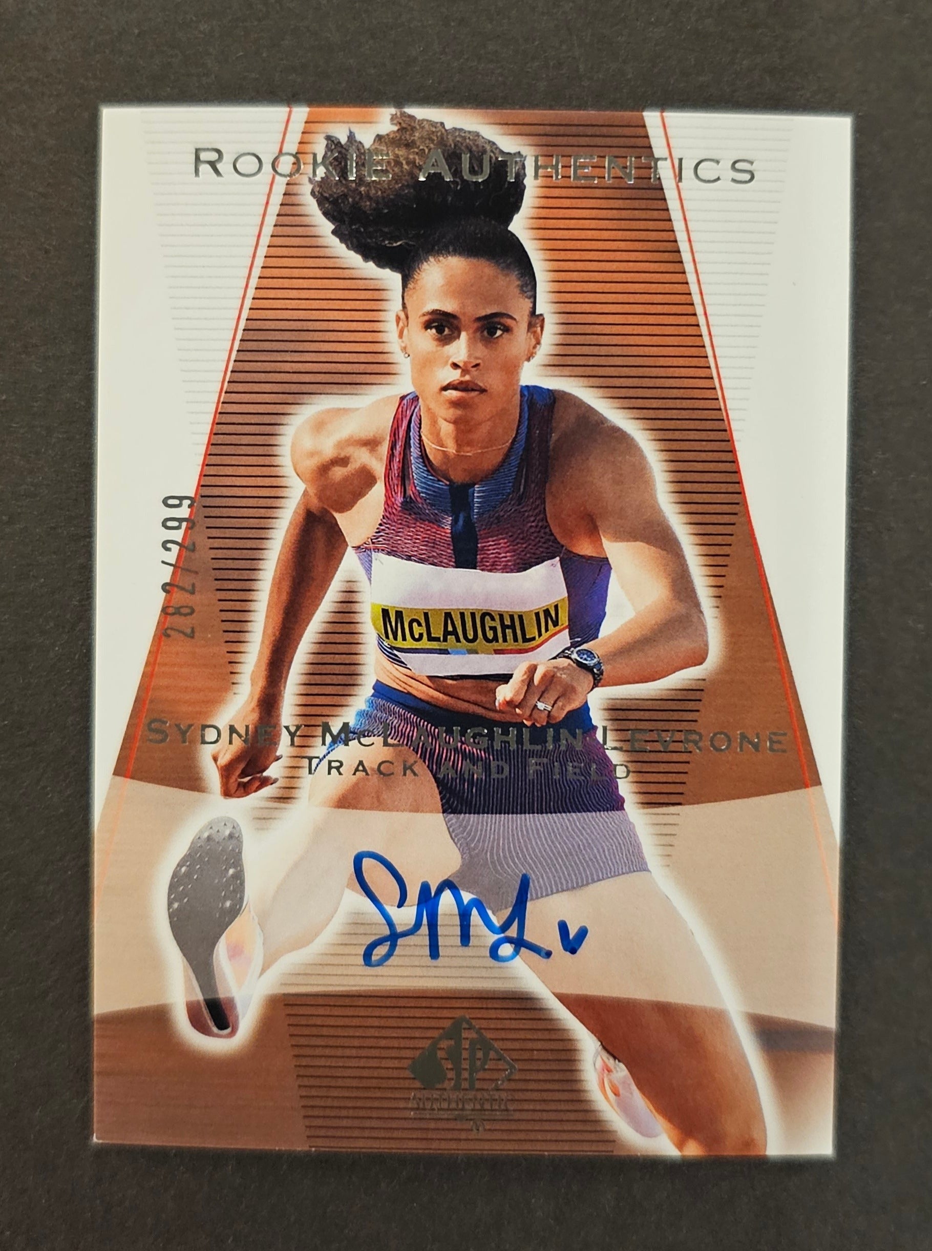 Sydney McLaughlin Levrone Rookie Authentics Auto - 2023 Goodwin Champions