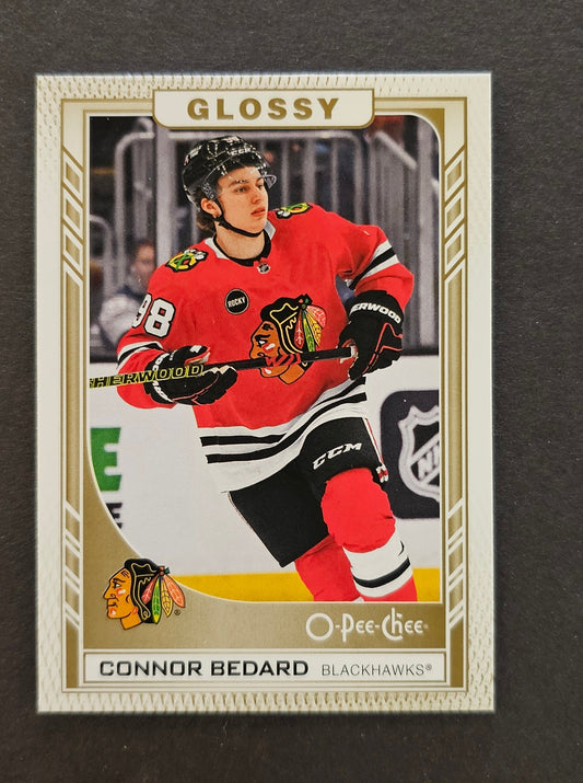 Connor Bedard O-Pee-Chee Glossy Rookie Gold - 2023/24 Series 2