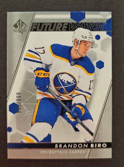 Brandon Biro Future Watch /999 - 2022/23 SP Authentic