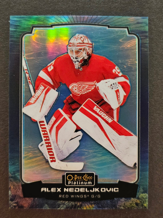 Alex Nedeljkovic #165 Aquamarine /149 - 2022/23 O-Pee-Chee Platinum 