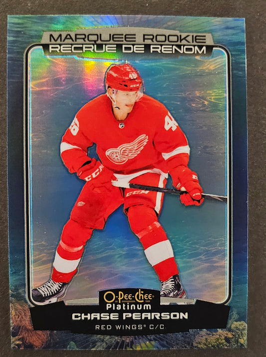 Chase Pearson Marquee Rookie Aquamarine /149 - 2022/23 O-Pee-Chee Platinum