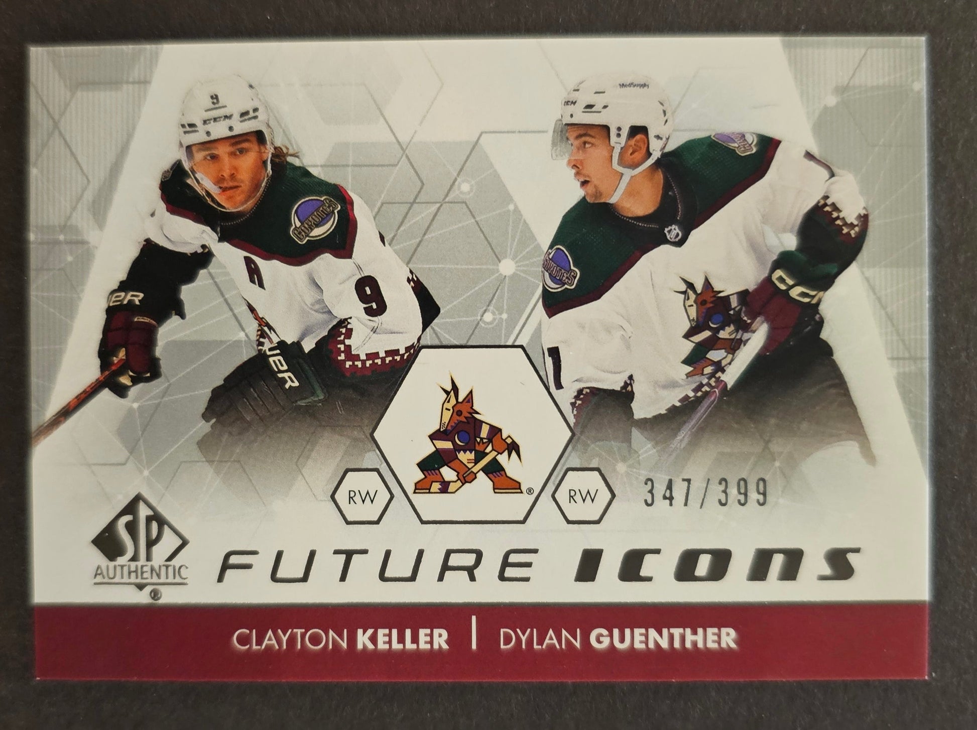 Keller / Guenther Coyotes Future Icons /399 - 2022/23 SP Authentic