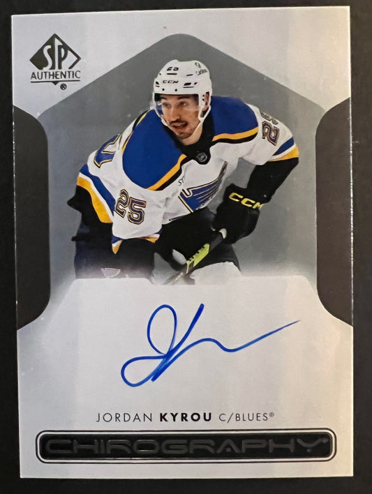 Jordan Kyrou Chirography Auto - 2022/23 SP Authentic