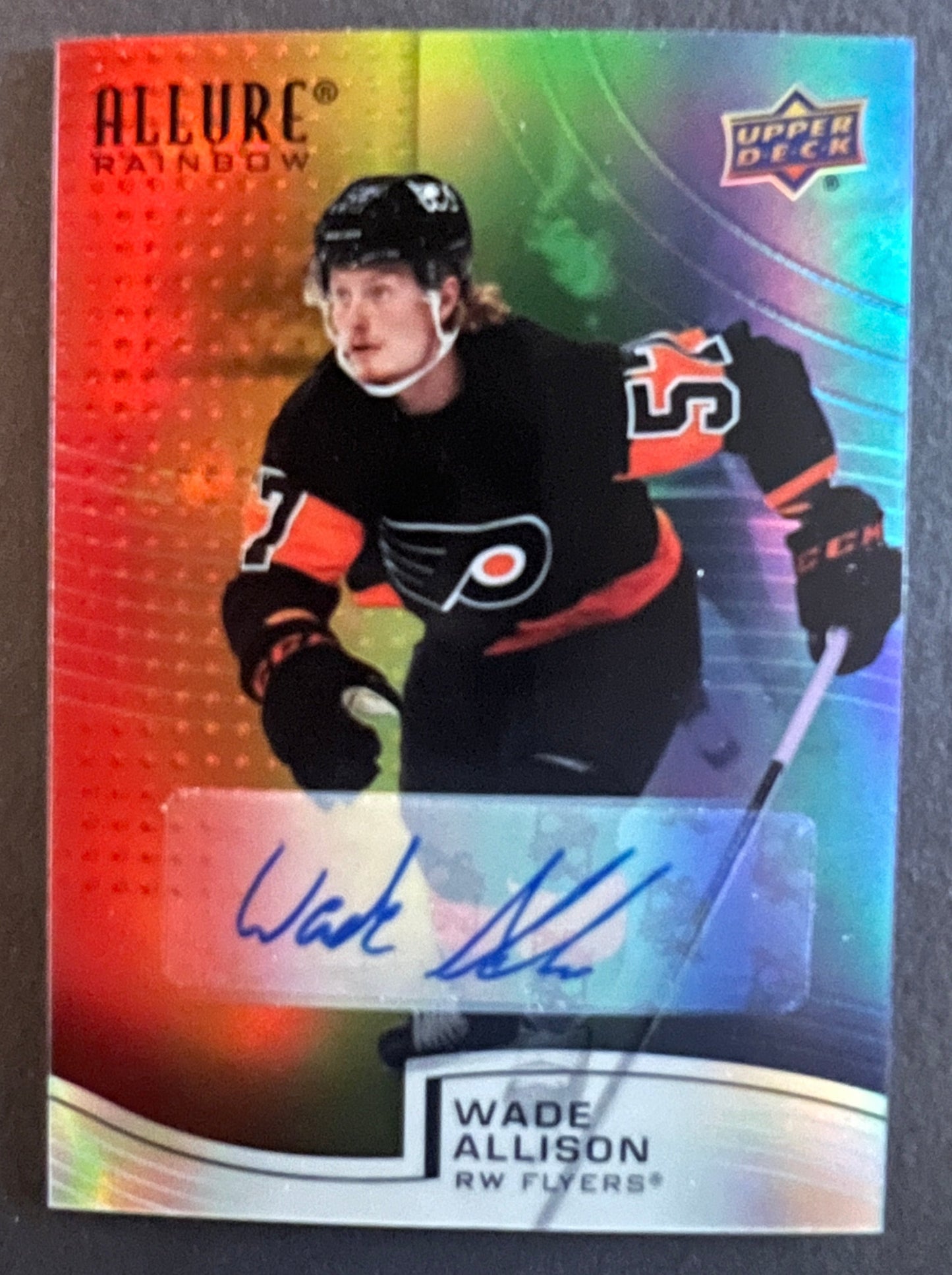 Wade Allison Full Rainbow Rookie Auto - 2021/22 Allure