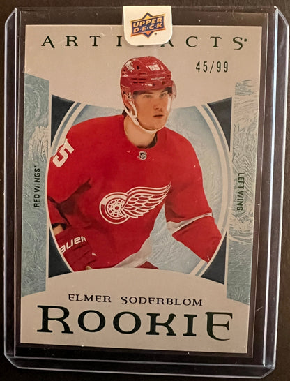 Elmer Soderblom Rookie Emerald /99 - 2022/23 Artifacts