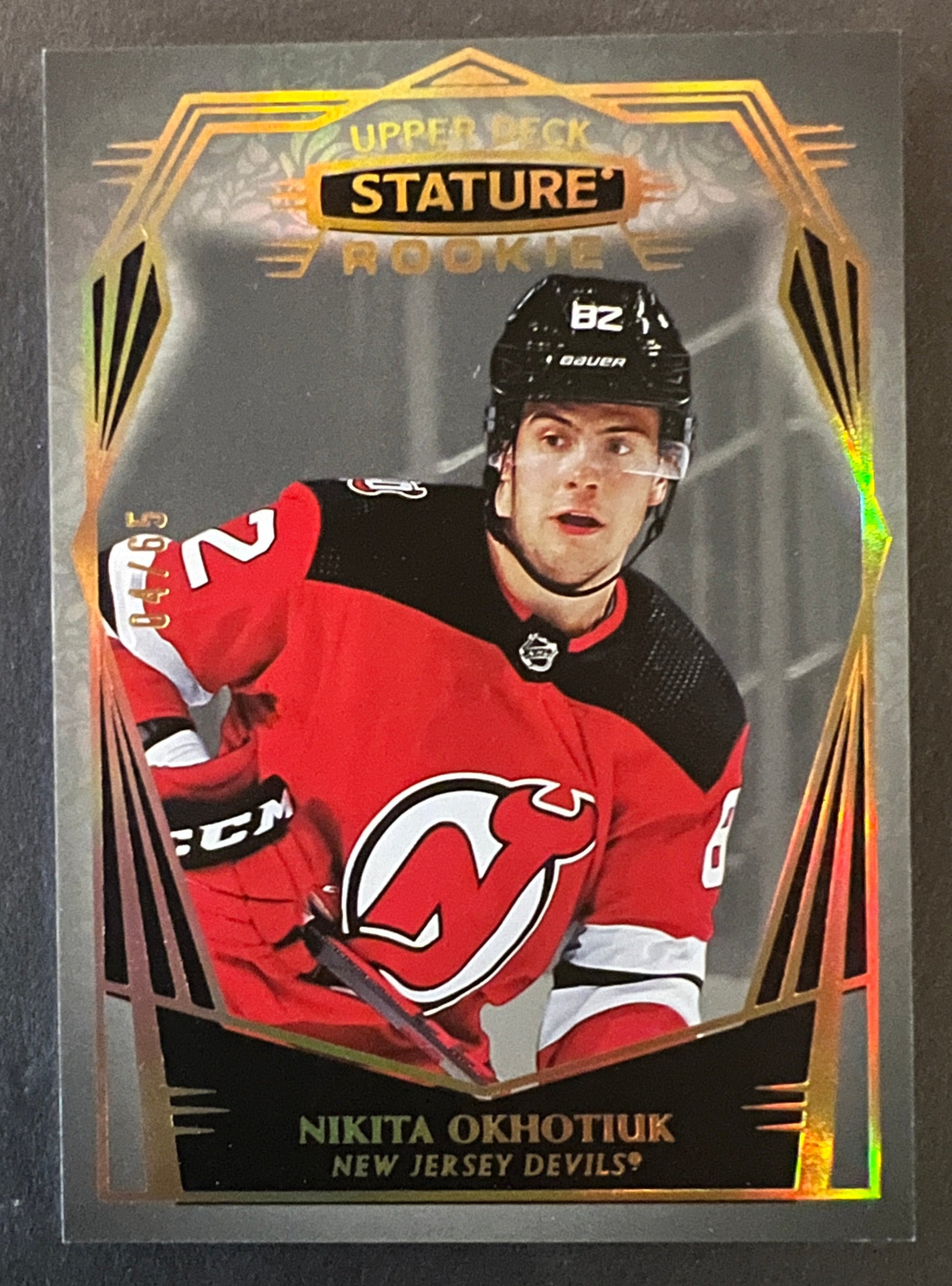 Nikita Okhotiuk Design Variant Rookie /65 - 2022/23 Stature