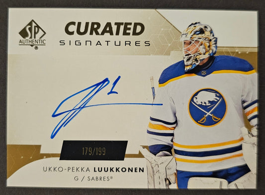 Ukko-Pekka Luukkonen Curated Signatures Auto - 2022/23 SP Authentic