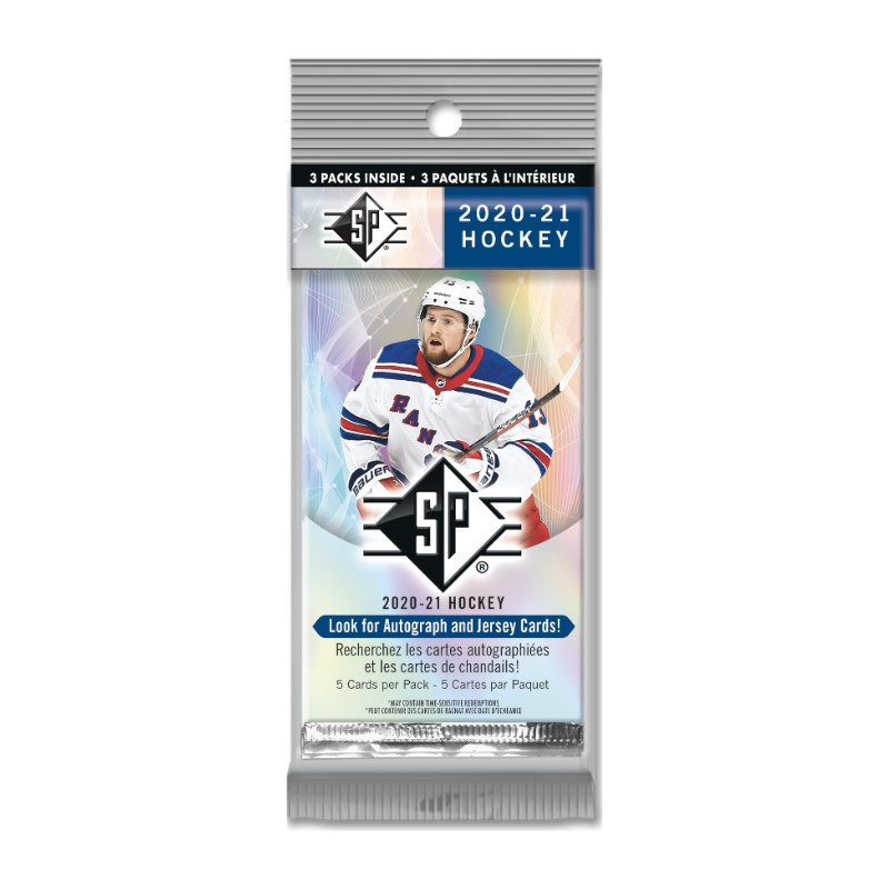 2020/21 Upper Deck SP Hockey Fat Pack (Hanger pack) - NHL