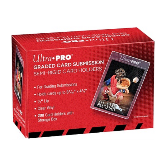 Ultra Pro Sleeves Semi Rigid Tall/Graded Card Submission