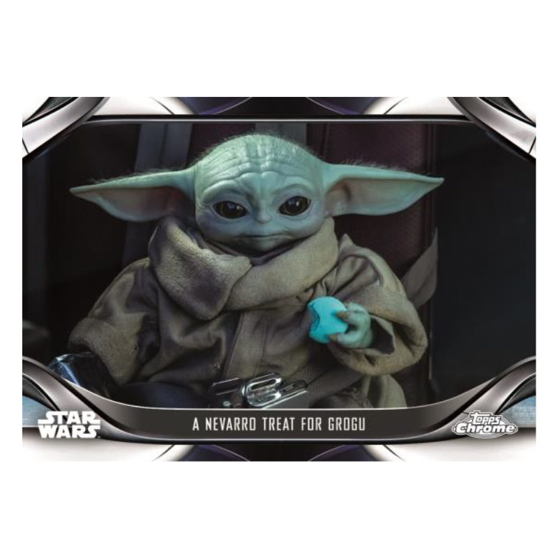 2022 Topps Mandalorian Chrome Beskar Edition