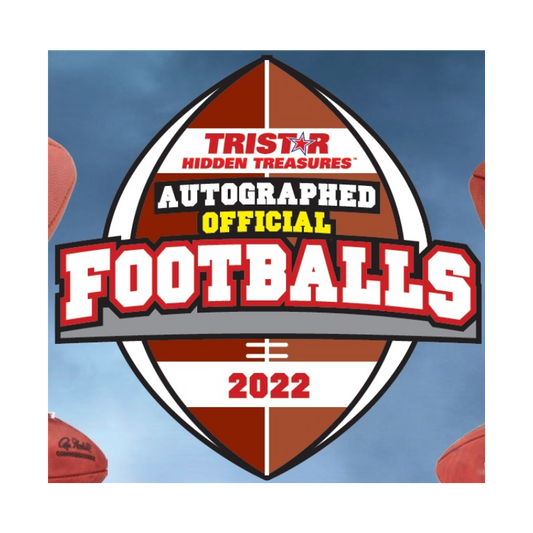 2022 Tristar Hidden Treasures Autographed Official Football