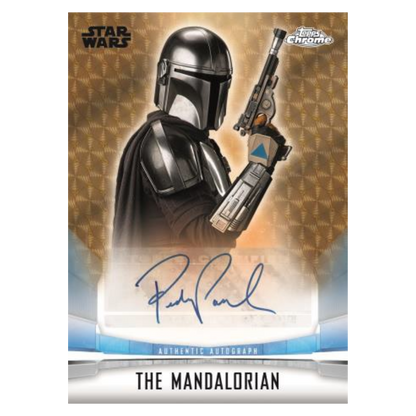 2022 Topps Mandalorian Chrome Beskar Edition