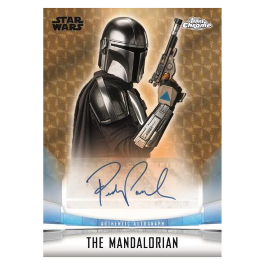 2022 Topps Mandalorian Chrome Beskar Edition