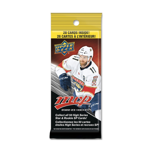 2022/23 UPPER DECK MVP HOCKEY FAT PACKS - NHL