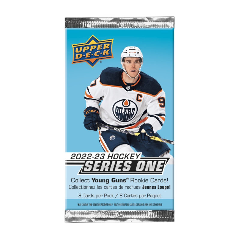2022/23 UPPER DECK SERIES ONE (1) HOCKEY RETAIL BOX - NHL