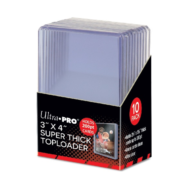 Ultra Pro Toploader 3" X 4" - 200pt Super Thick