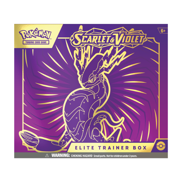 Pokemon Scarlet and Violet Elite Trainer Box