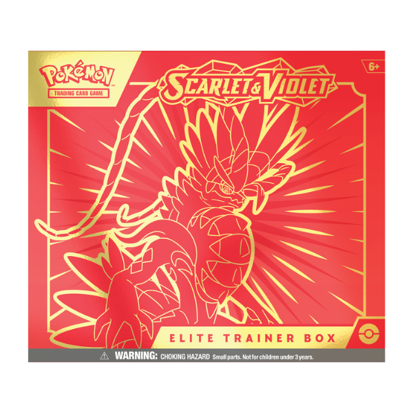 Pokemon Scarlet and Violet Elite Trainer Box