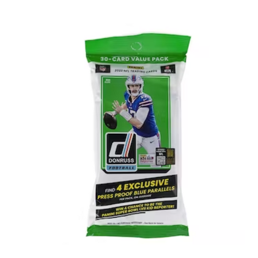 2022 Panini Donruss Football Value Fat Pack - NFL