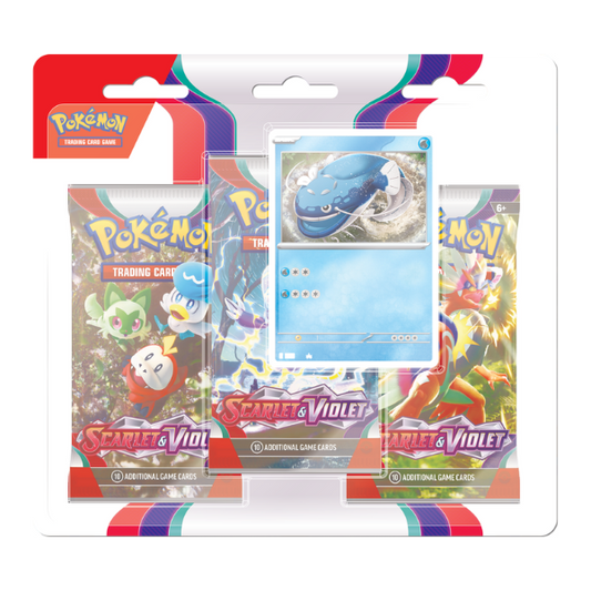 Pokemon Scarlet and Violet Blister Packs - 3 Pack