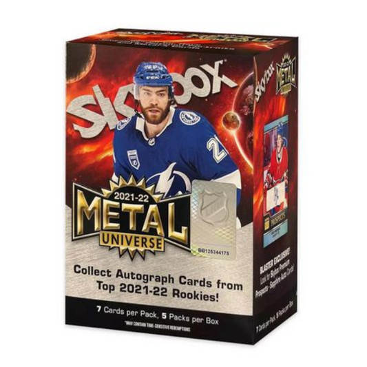 2021/22 Upper Deck Skybox Metal Universe Hockey Blaster