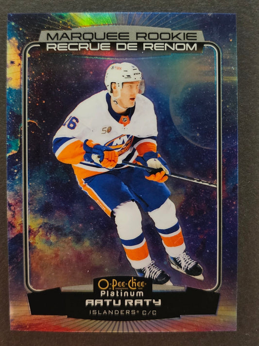 Artu Raty Marquee Rookie Cosmic /65 - 2022/23 O-Pee-Chee Platinum